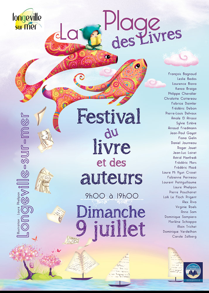 Longeville sur mer plage des livres
