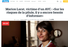 Marion Larat pilule adaptation livre film téléfilm